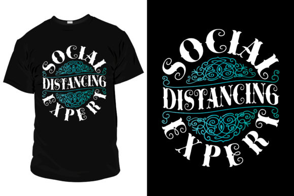 Download Social Distancing Expert. Design, Tee - Design Collection