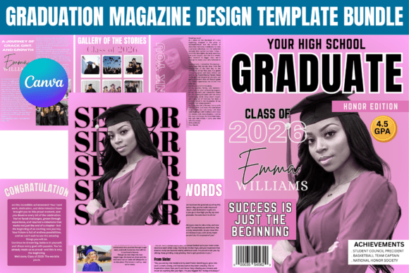 Download Graduation Magazine Design Template - Design Collection