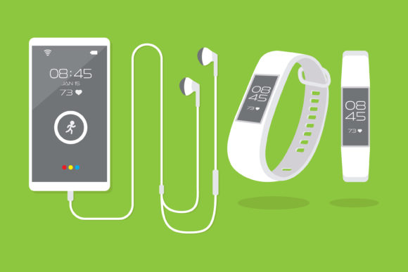 Download Smartphone and Fitness Activity Tracker - Activity tracker Collection