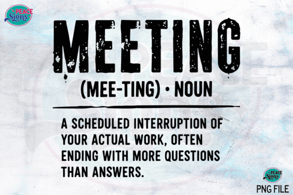 Download Office Humor Png, Meeting Joke Design - Design Collection