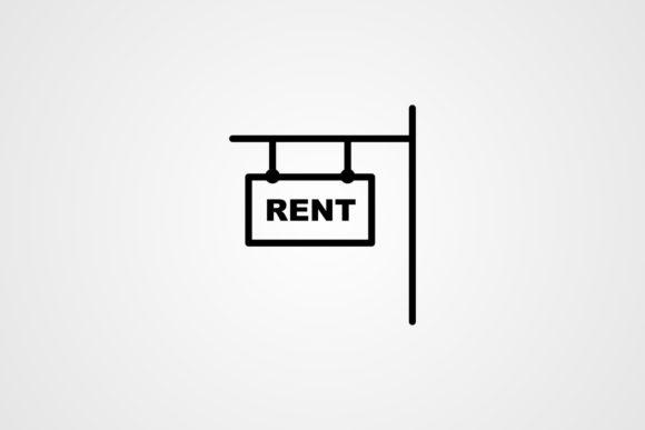Download Vector Rent Line Icon Design - Design Collection