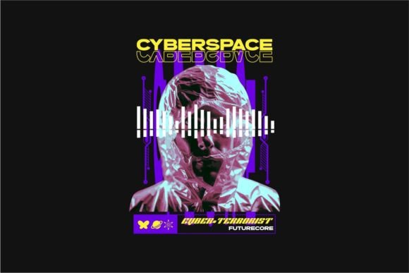 Download Cyberspace Futuristic Streetwear Design - Design Collection