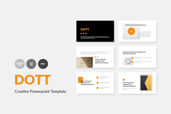 Download DOTT - Creative Powerpoint Template - Creative Collection