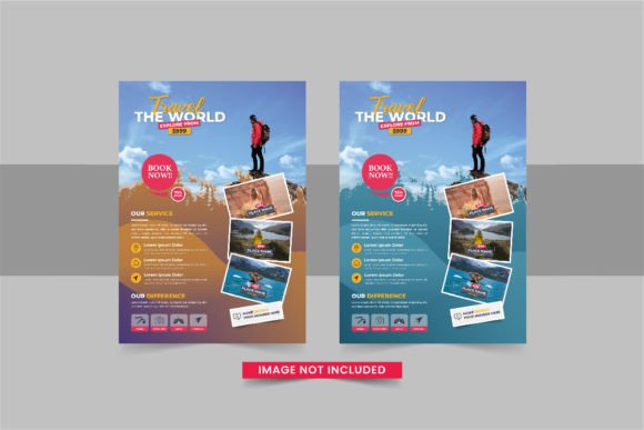 Download Travel Flyer or Poster Design Template - Design Collection