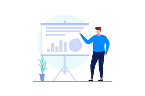 Download Young Man Analysis Business Data - Premium Resources