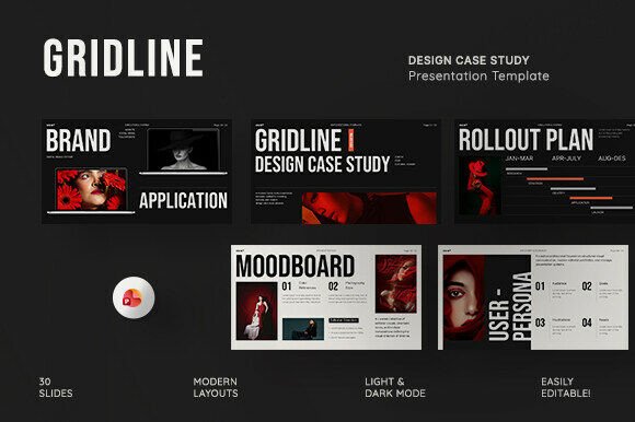 Download Design Case Study PowerPoint Template - Design Collection