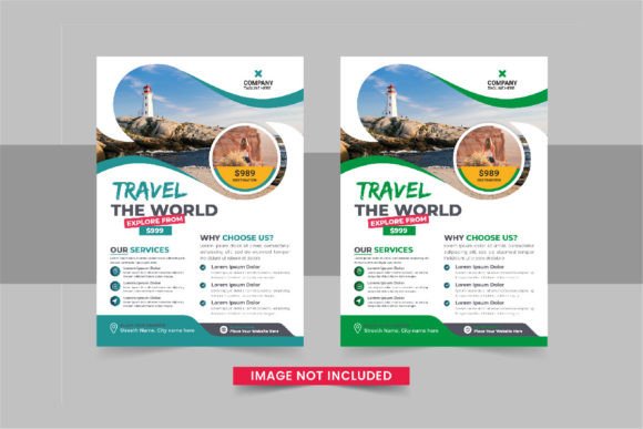 Download Travel Flyer or Poster Template Design - Design Collection