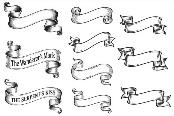 Download Multipurpose Ribbon Logo Design Bundle - Design Collection