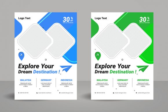 Download Travel Flyer Template Design - Design Collection