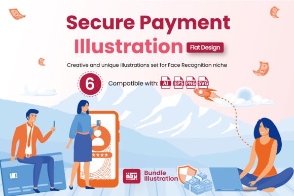Download Illustration Design for Secure Payment - Design Collection